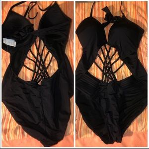 Once piece bathing suit
